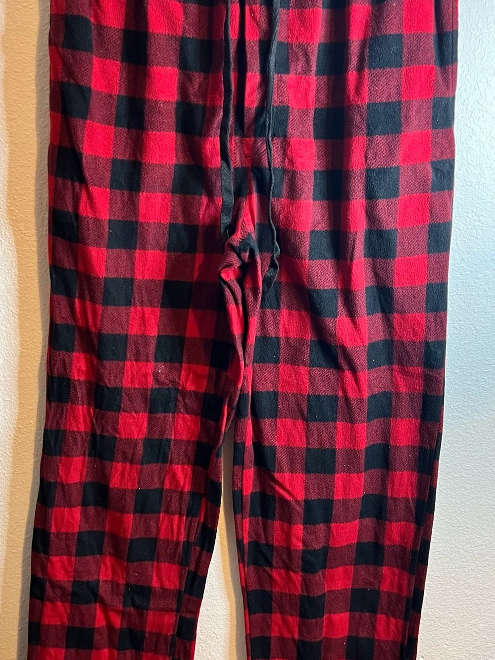 Stafford Flannel Red and Black Plaid Sleep Pants